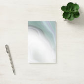 Waterverf Dusty Jade Green Lila Agate Post-it® Notes (Kantoor)