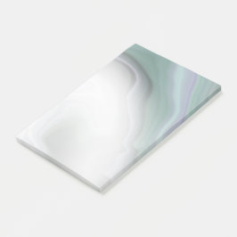 Waterverf Dusty Jade Green Lila Agate Post-it® Notes