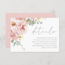 Waterverf Dusty Roos bruiloft details