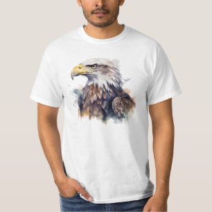 Waterverf Eagle T-shirt