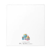 Waterverf Earth Books Apple | Monogram leraar Notitieblok (Voorkant)