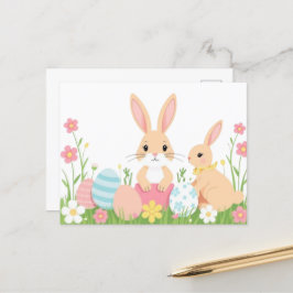 waterverf Easter briefkaart