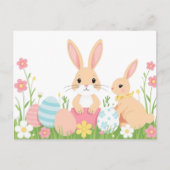 waterverf Easter briefkaart (Voorkant)