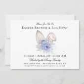 Waterverf Easter Brunch Egg Hunt Kaart (Voorkant)