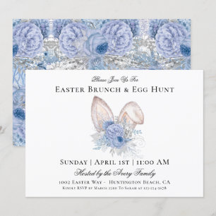 Waterverf Easter Brunch Egg Hunt Kaart