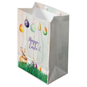 Waterverf Easter Egg Hunt Party Medium Cadeauzakje