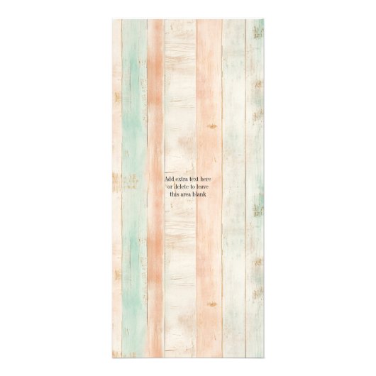 Waterverf Easter Egg Hunt Party Menu (Achterkant)