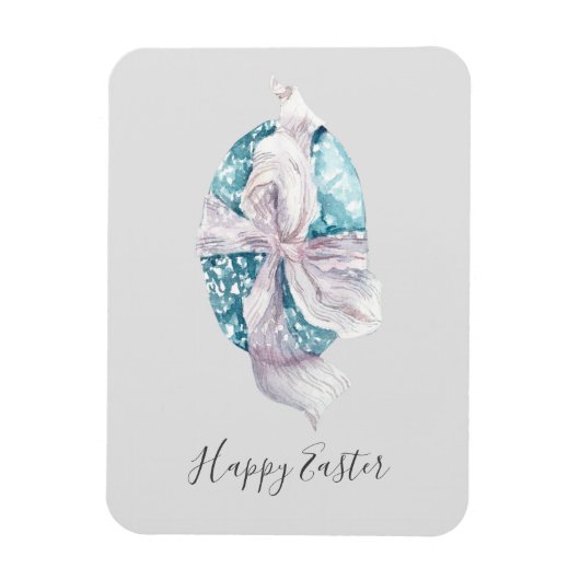 Waterverf Easter met gevlekte koolstof Magneet (Verticaal)