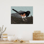 Waterverf Eastern Towaar Poster Print (Keuken)