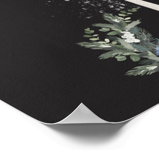 Waterverf Echt licht bijbelvers poster (Hoek)