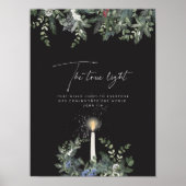 Waterverf Echt licht bijbelvers poster (Voorkant)