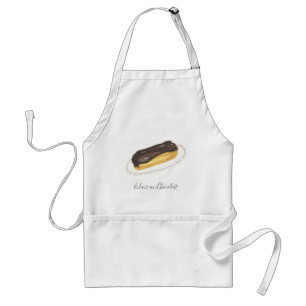 Waterverf Éclair au Chocolat Standaard Schort
