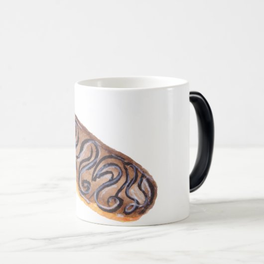 Waterverf Eclairs Donuts handschilderd Magische Mok (Voorkant rechts)