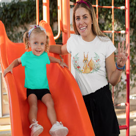 Waterverf eekhoorn Tri-Blend shirt