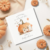 Waterverf Een beetje Boo Genderneutraal Baby showe Servet