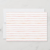 Waterverf Een Bunny is één foto 'Dag' Kaart (Achterkant)