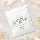 Waterverf een kleine visser baby sPaper Plat Bedankzakje (Geknipt)