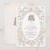 Waterverf een nieuw hoofdstuk Begin Baby shower In Kaart (Voorkant / Achterkant)