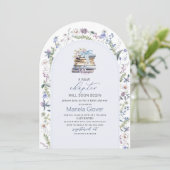 Waterverf Een nieuw hoofdstuk Begin Baby shower Kaart (Staand voorkant)