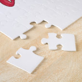 Waterverf een schattige hand getrokken Valentijnsd Legpuzzel (Zijkant)