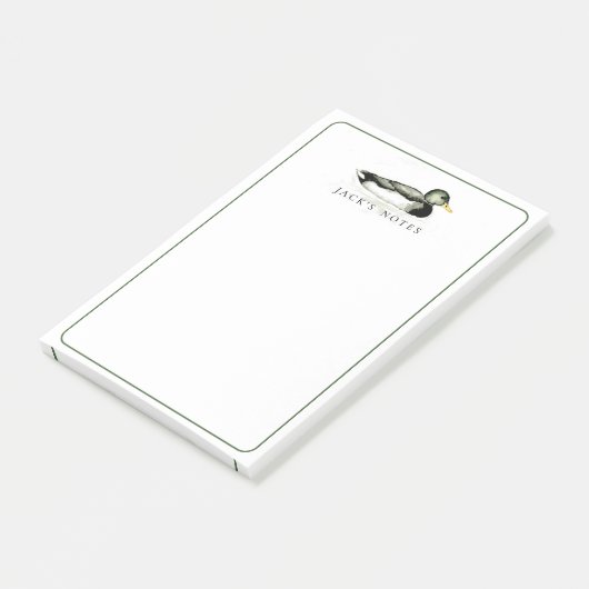  Waterverf eend Post-it notities Post-it® Notes (Schuin)