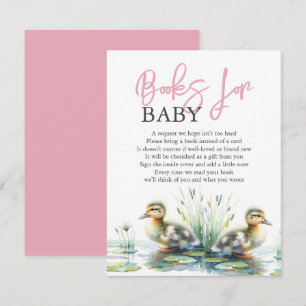 Waterverf eendjes boeken voor Baby Informatiekaartje
