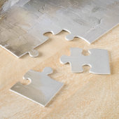 Waterverf eendjes paardebloem bloemen legpuzzel (Zijkant)