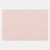 Waterverf eenhoorn eerste verjaardagsmeisje uitnod inpakpapier vel (Voorkant 2)