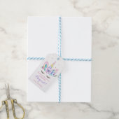 Waterverf Eenhoorn Gift Label Cadeaulabel (Met Touw)