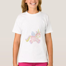 Waterverf Eenhoorn Kinder T-shirt