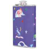 Waterverf Eenhoorns Heupfles (Links)