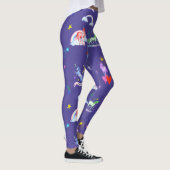 Waterverf Eenhoorns Leggings (Rechts)