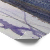 Waterverf eenhout poster (Hoek)