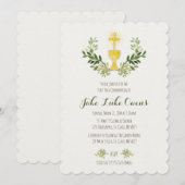 Waterverf eerste uitnodiging (Voorkant / Achterkant)