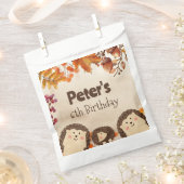 Waterverf egel Birthday Gift Bedankzakje (Geknipt)