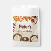 Waterverf egel Birthday Gift Bedankzakje (Voorkant)