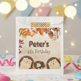 Waterverf egel Birthday Gift Bedankzakje