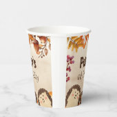 Waterverf egel Birthday Papieren Bekers (Rechts)