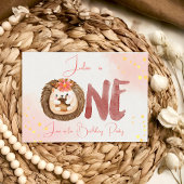 Waterverf egel eerste uitnodiging