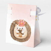 Waterverf egel Kinderen van Birthday Bedankdoosjes (Achterkant)