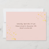 Waterverf egel tweede 2e verjaardag Uitnodiging (Achterkant)