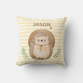 Waterverf egelstrepen speciaal personaliseren kussen