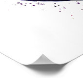 Waterverf Eggplant Poster (Hoek)