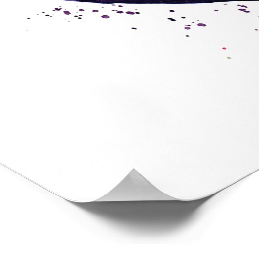 Waterverf Eggplant Poster (Hoek)