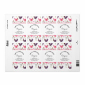 Waterverf Eieren Boerderij Business Etiket (Full Sheet)