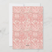 Waterverf Eiffel Tower Feestdagenkaart (Achterkant)