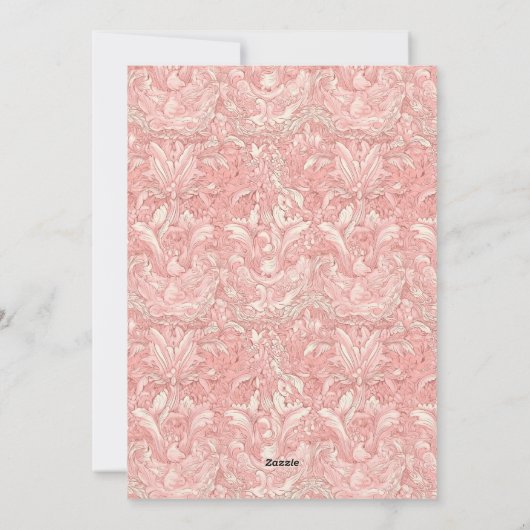 Waterverf Eiffel Tower Feestdagenkaart (Achterkant)