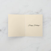  Waterverf Eiffel Tower Travel Love Feestdagen Kaart (Binnen)