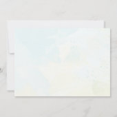 Waterverf Eiffeltoren Parijs 2e verjaardag foto Kaart (Achterkant)