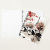 Waterverf Eiffeltoren Parijs Frankrijk Planner (Display)